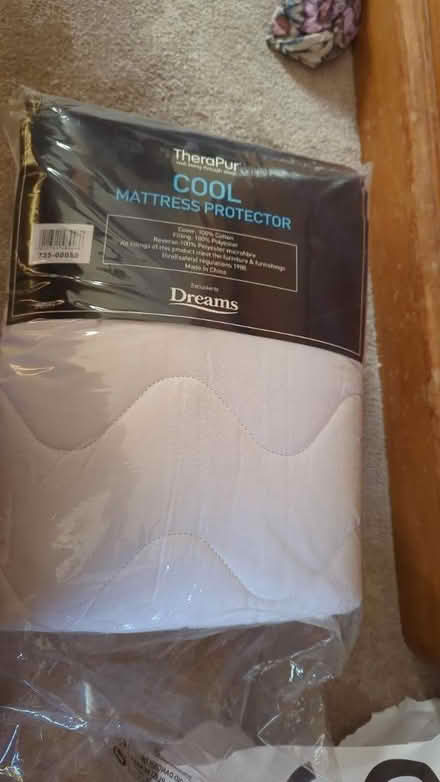 Photo of free King size mattress protector (Bebington) #1