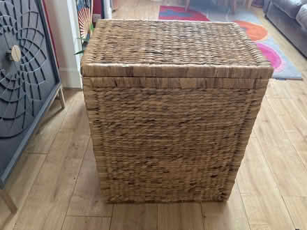 Photo of free John Lewis Double Water Hyacinth Laundry Bin (Tottenham N18) #2