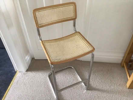 Photo of free Wicker bar stool (Thornhill WF12) #1