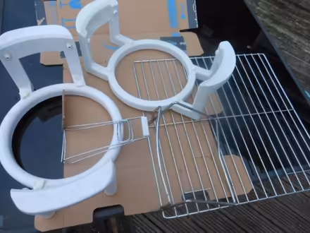 Photo of free Halogen Accessories + Metal Rack (Trench TF2) #1