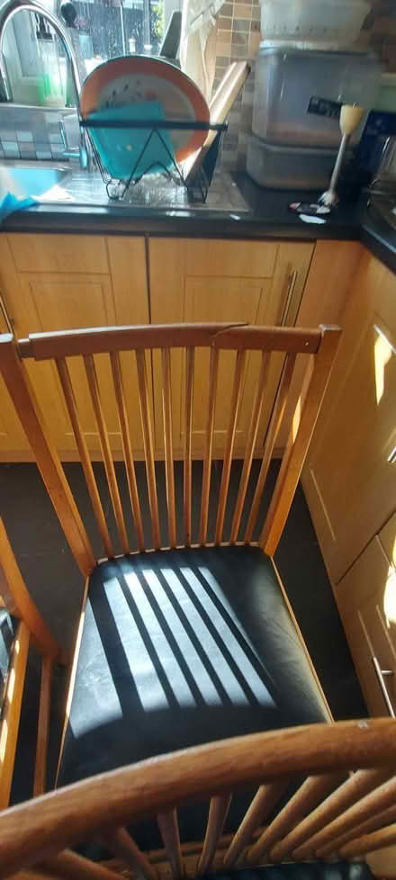 Photo of free 5 dining chairs (Lozells B20) #1