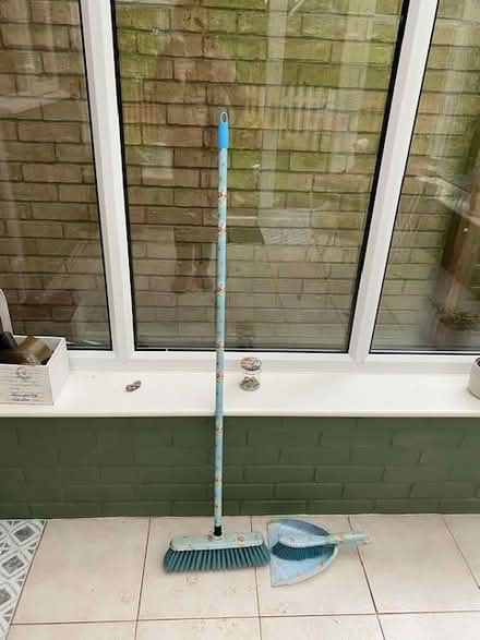 Photo of free Cath Kidston retro kitchen broom + brush shovel (IP4)