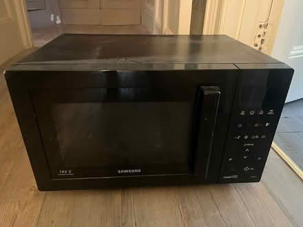 Photo of free Black Samsung microwave (S10 Ranmoor) #1