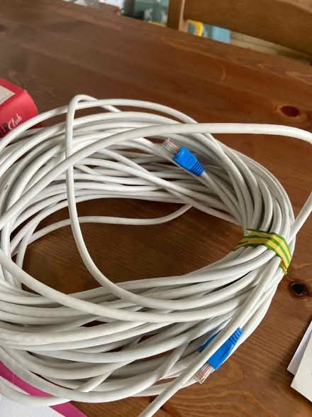 Photo of free Approximately 20m Ethernet cable/Cat5 (Glenfield LE3) #1