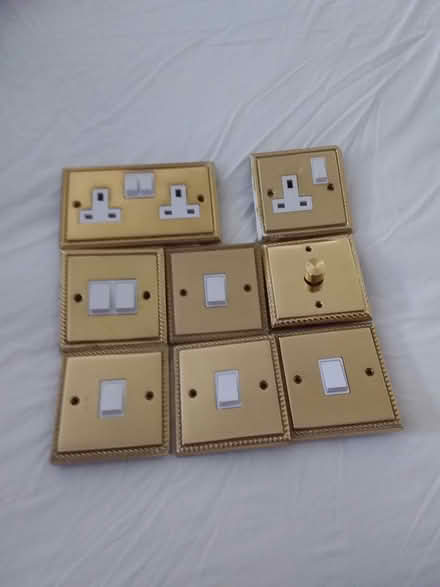 Photo of free Solid brass switches and sockets (SG5 hitchin) #1
