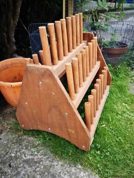 Photo of free Wooden welly holder (Craiglockhart EH14) #1