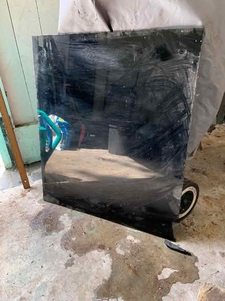 Photo of free Black glass splashback (Chad Valley B15) #1