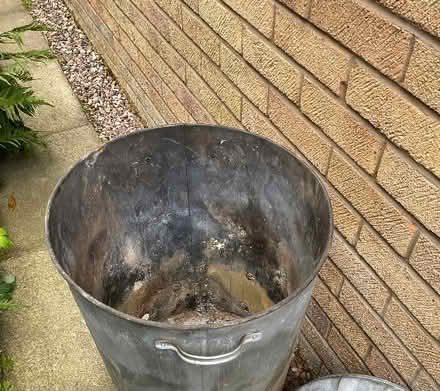 Photo of free Garden galvanised incinerator, used. (Grappenhall WA4) #1
