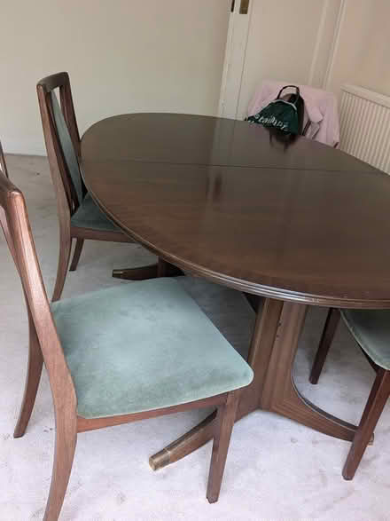 Photo of free Dining table and 4 chairs (Chislehurst BR7) #1