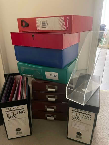Photo of free Filing boxes and cardboard drawers (Richmond TW9) #1