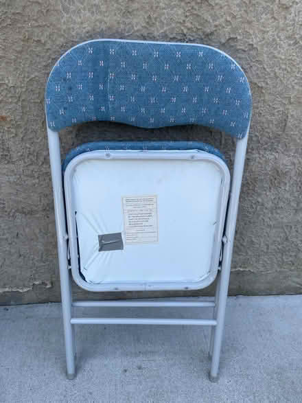 Photo of free Cloth covered folding chair (Catonsville) #2