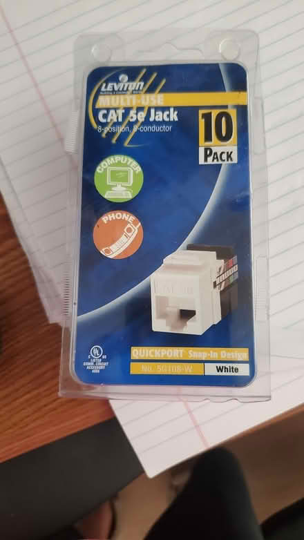 Photo of free CAT 5e Jacks (Table Mesa) #1