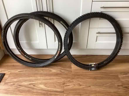 Photo of free Bicycle tyres (Braughing SG11) #1