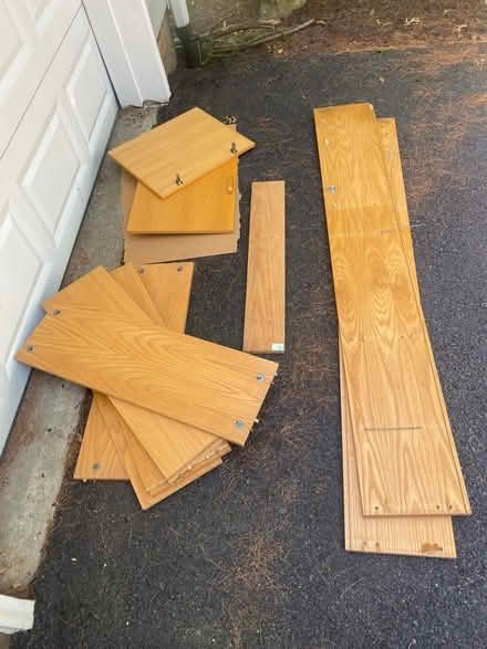 Photo of free Wood from a shelf (Montgomery Village) #1