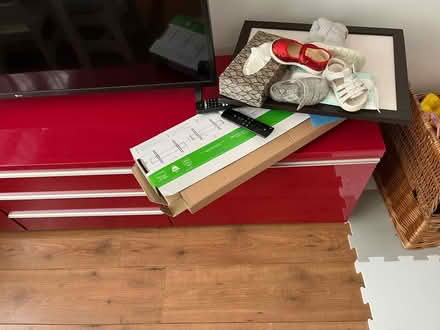 Photo of free Red tv unit (Cressex) #3