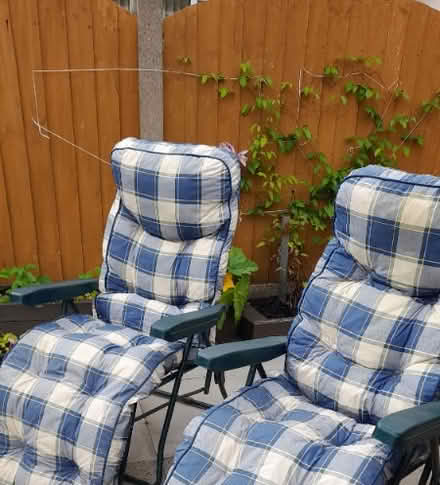 Photo of free Reclining garden chairs (Bent Gate) #2