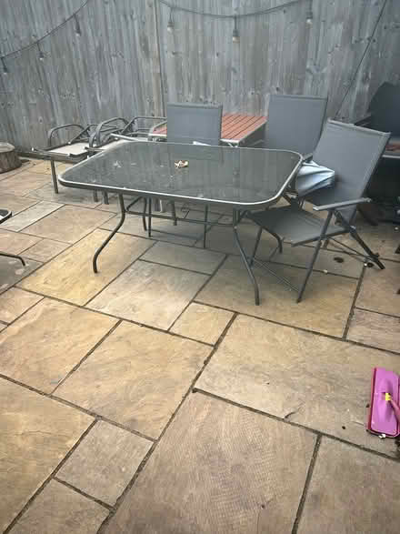 Photo of free Table and 6 chairs (Feltham TW14) #1