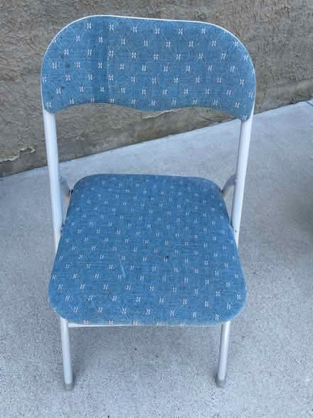 Photo of free Cloth covered folding chair (Catonsville) #1
