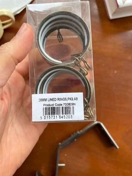 Photo of free Curtain rings (Marchmont EH9) #2