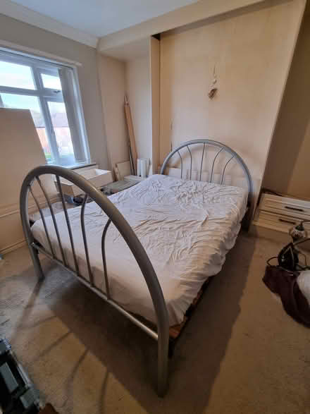 Photo of free Double Bed Frame and Mattress (Rotherham, S60) #1