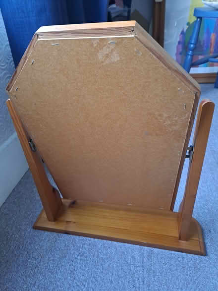 Photo of free Pine dressing table mirror (Bohemia TN37) #2