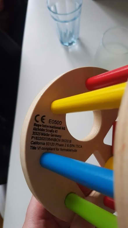 Photo of free Wooden shape sorter for baby or infant (Priory Ward EX2) #2