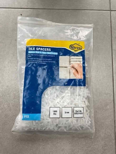 Photo of free 3mm Tile Spacers (Sale M33) #1