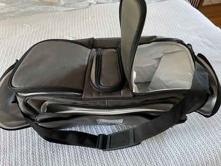 Photo of free Insulated Duffle Bag with corp logo (Upper NW DC/Tenley vicinity) #2