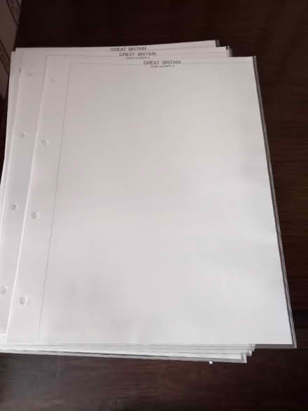 Photo of free Stamp Album pages (Bletchley MK3) #1