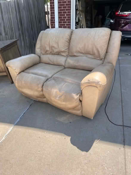 Photo of free Leather recliner (Green Mountain) #1