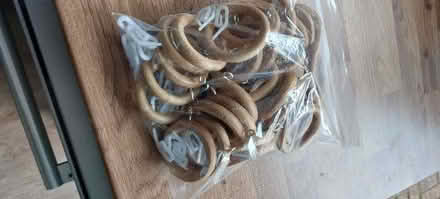 Photo of free Curtain rings (Coed Eva NP44) #1