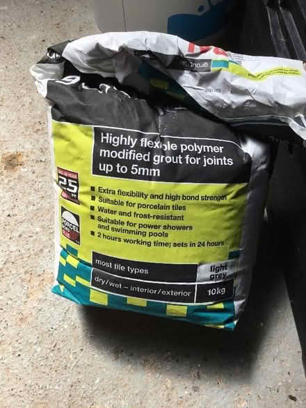 Photo of free BAL grout light grey (North Ascot SL5) #1