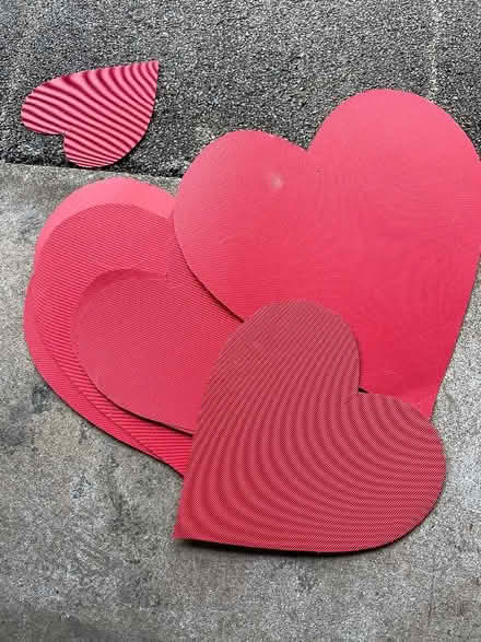 Photo of free Cardboard hearts (Penrith CA11) #1