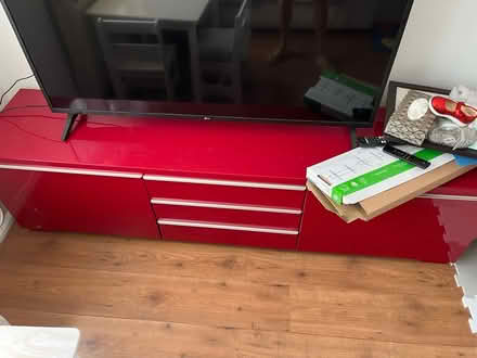 Photo of free Red tv unit (Cressex) #1