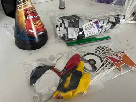 Photo of free Race car birthday decor (Lamond Riggs) #1