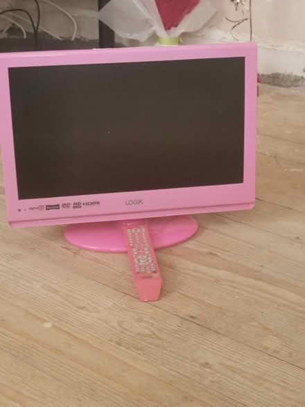 Photo of free Pink TV with DVD Player (Northside Dublin) #1