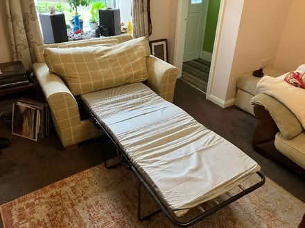 Photo of free Cuddle seat/single bed (Neville's Cross DH1) #2