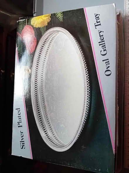 Photo of free Silver plated oval tray (Dinnington NE13) #1