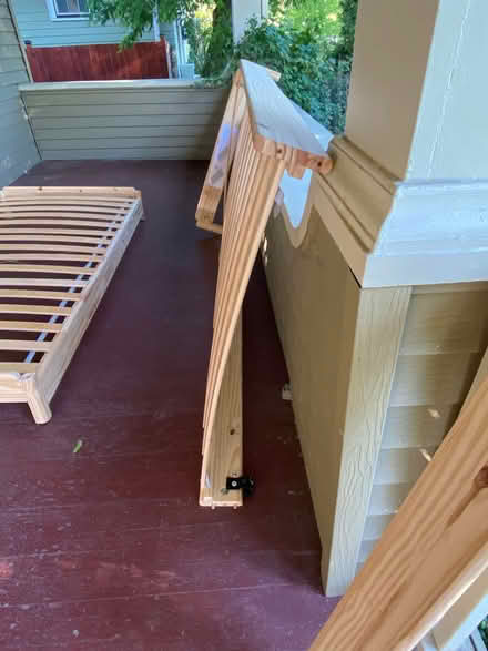 Photo of free IKEA Utacker stackable twin frame (inner N/NE Portland) #4