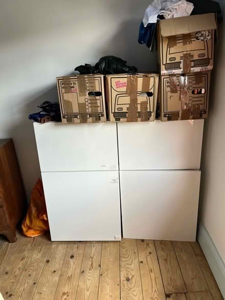 Photo of free IKEA BESTA cupboards to go (Philip Lane, N15) #1