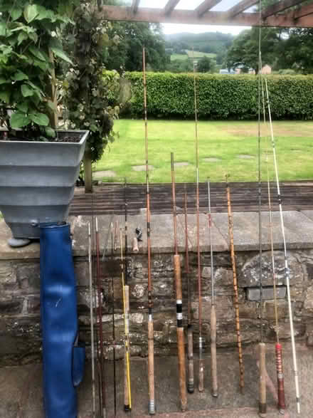 Photo of free Fishing rods n bag (Talybont on Usk LD3) #1