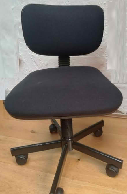 Photo of free Black office chair (Earls Barton NN6) #1