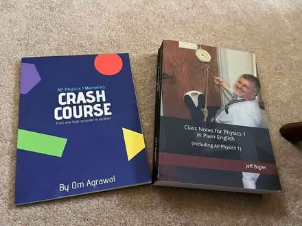 Photo of free AP Physics study books (West San Jose) #1
