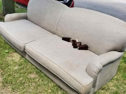 Photo of free Couch by St Justin's church (8 Mile & Dequindre) #2