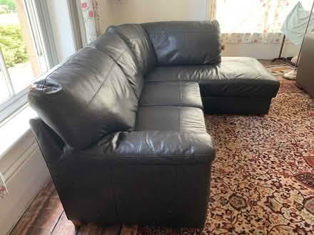 Photo of free Leather corner sofa (Broadway NN15) #2