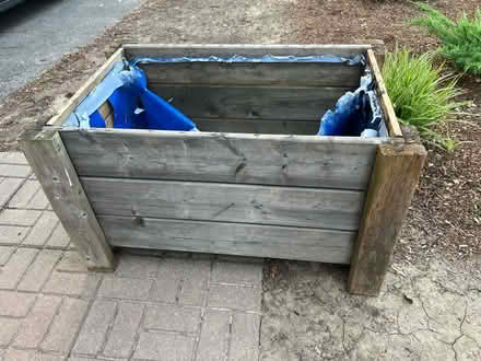 Photo of free Wooden planter (Westvale) #1