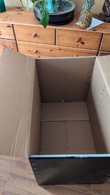 Photo of free large strong cardboard box (Cawston CV22) #1