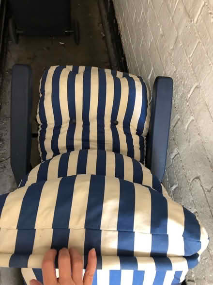 Photo of free Two Garden lounger chairs (NG16) #2