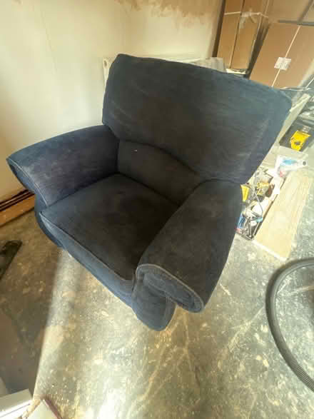 Photo of free Navy blue single seater (Manchester M40) #1