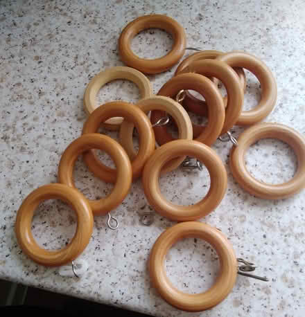 Photo of free Curtains and rings (Lower Bevendean BN2) #1